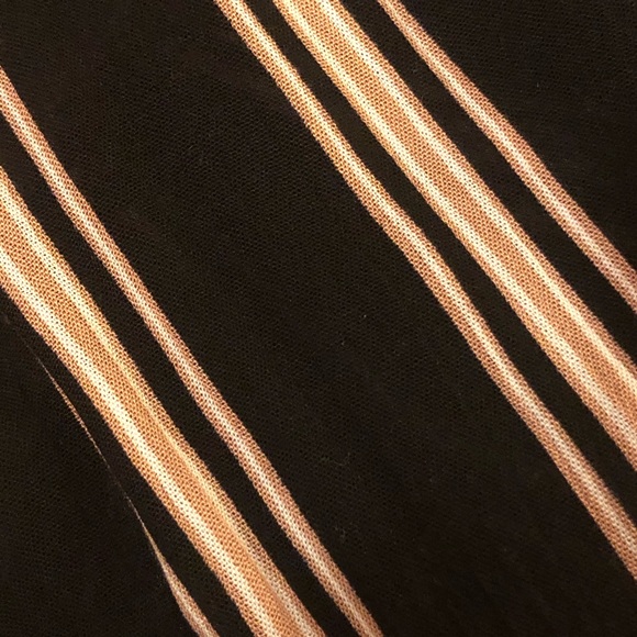 INA🛍 Black Striped Jumpsuit, Size:M - Picture 5 of 6